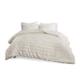 thumbnail image 1 of Gracie Mills Sotelo Modern Cotton Chenille Duvet Cover Set GRACE-13360 3 Piece, 1 of 5