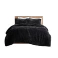 thumbnail image 1 of Gracie Mills Susie Solid Shaggy Long faux Duvet Cover Set - GRACE-13593, 1 of 5