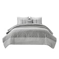 thumbnail image 1 of Gracie Mills Theodore 7-Piece Jacquard Comforter Set GRACE-3178 Luxury Bedding, 1 of 5