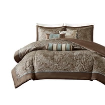 Gracie Mills Thornton 6-Piece Paisley Jacquard Duvet Cover Set - GRACE-3090