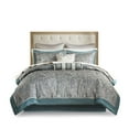 thumbnail image 1 of Gracie Mills Thornton Supreme Comfort: 12-Piece Comforter Ensemble with Cotton Bed Sheets - GRACE-2983, 1 of 5