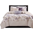 thumbnail image 1 of Gracie Mills Tranquil Blossoms 6-Piece Quilt Set with Throw Pillows GRACE-3147, 1 of 4