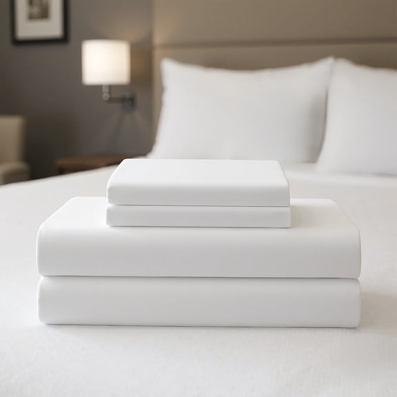 Gracie Mills Valenne Percale Weave Premium Cotton Rich Sheet Set