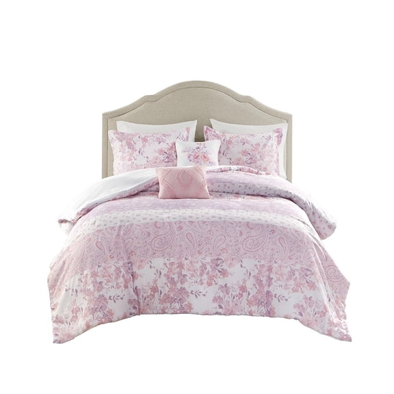 Gracie Mills Valeria Floral Paisley Comforter Set Twin GRACE-15805