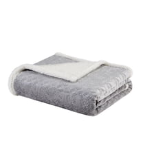 Gracie Mills Villarreal Oversized Plush Throw Blanket - GRACE-6507