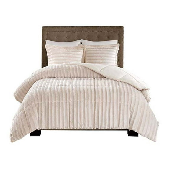 Gracie Mills Wilfred Faux faux Comforter Set - GRACE-7085