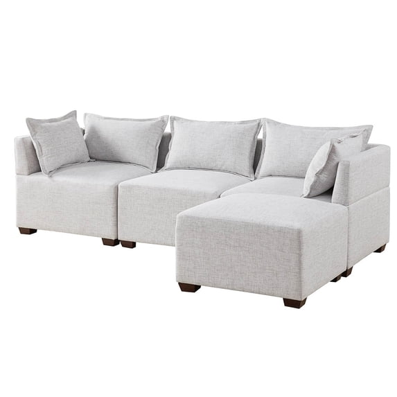 Gracie Mills Wolfe Harmony Corner Lounge Modular Chair - GRACE-15335