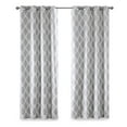 thumbnail image 1 of Gracie Mills Zinnia Contemporary Ikat Printed Blackout Curtain Panel - GRACE-9811, 1 of 3