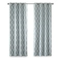 thumbnail image 1 of Gracie Mills Zinnia Contemporary Ikat Printed Blackout Curtain Panel - GRACE-9811, 1 of 3