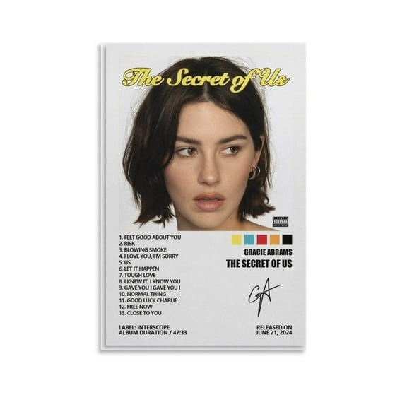 Gracie Music Abrams Canvas Posters Wall Art Poster Gifts Bedroom Prints Home Decor Hanging Picture Canvas Painting Posters