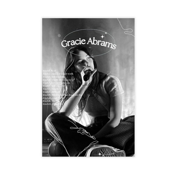 Gracie Poster Abrams Music Canvas Poster HD Printing for Room Canvas Wall Art Bedroom Decor