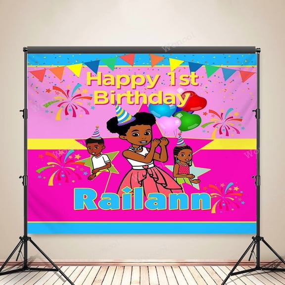Gracie's Corner Backdrop Girls Birthday Backdrop Custom Gracies Corner Banner Poster Decor Party Decorations Photography Props