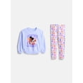 thumbnail image 1 of Gracie’s Corner Baby and Toddler Girls Fleece Sweatshirt and Leggings Set, Sizes 12M–5T, 1 of 8