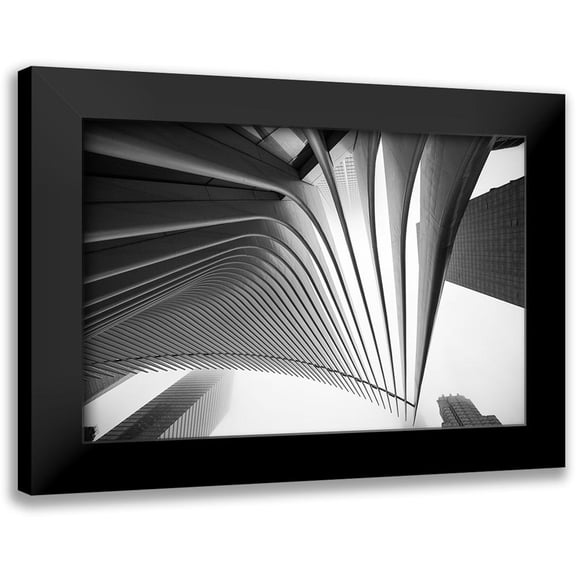 Graciet, Stephane 14x11 Black Modern Framed Museum Art Print Titled - World Trade Center Architecture