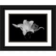 thumbnail image 1 of Graciet, Stephane 14x11 Black Ornate Wood Framed with Double Matting Museum Art Print Titled - White Lily, 1 of 4