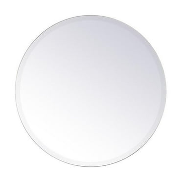 Gracin Round Mirror 24 inch in Clear