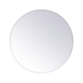 thumbnail image 1 of Gracin Round Mirror 36 inch in Clear, 1 of 5