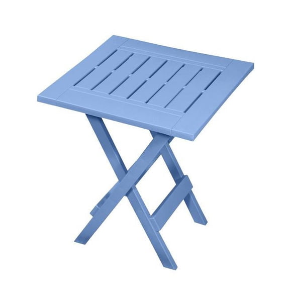 Gracious Living 14241-6PDQ Folding Table, Blue - Quantity 6