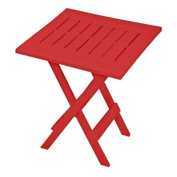 Gracious Living 14312-6PDQ Folding Table, Red - Quantity 6