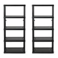 thumbnail image 1 of Gracious Living 5-Shelf Fixed-Height Medium-Duty Shelving Storage, Black, 1 of 10
