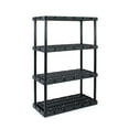 thumbnail image 1 of Gracious Living Knect-A-Shelf Heavy-Duty 4-Shelf Plastic Shelving Unit, 1 of 10