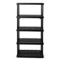 thumbnail image 1 of Gracious Living Knect-A-Shelf Heavy-Duty 5-Shelf Plastic Shelving Unit, 1 of 11