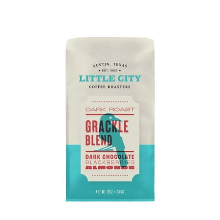 Grackle - Roasted by Little City Coffee Roasters - Freshly Ground Coffee - 12 Ounce Bag