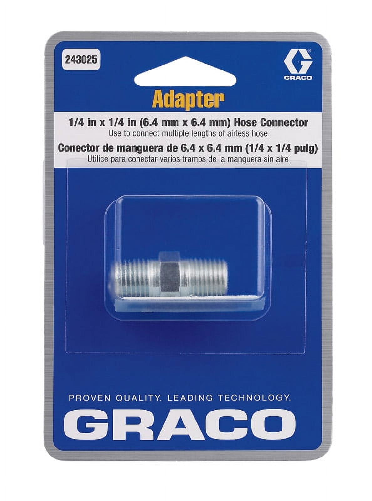 Q multi  Graco 243025, Silver Hose Connector 3000 psi for Power Paint