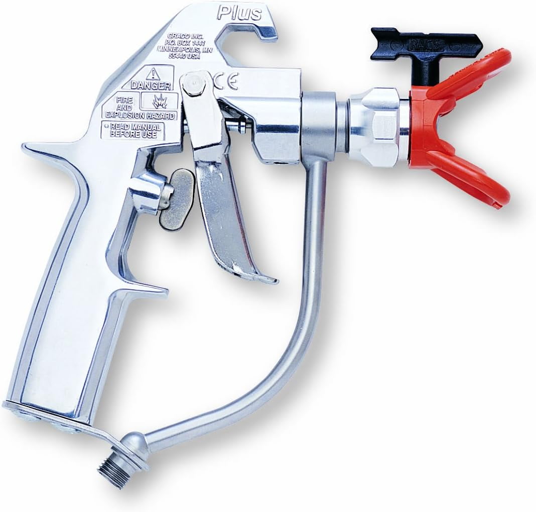 Graco 243283 Silver Plus Gun With RAC 5 517 Tip, 5000 PSI