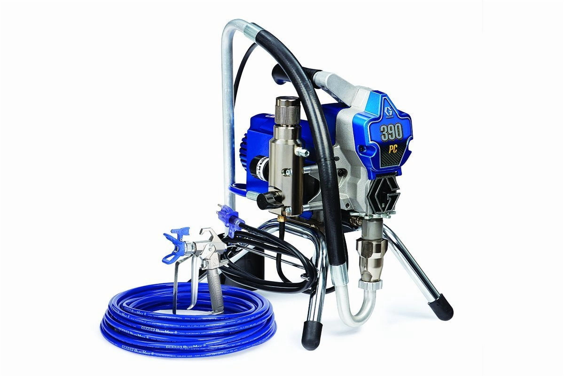 Graco 390 ProConnect, 5/8 HP, 115 Volt, Stand Style Paint Sprayer, 0.47 gpm, 36 lbs