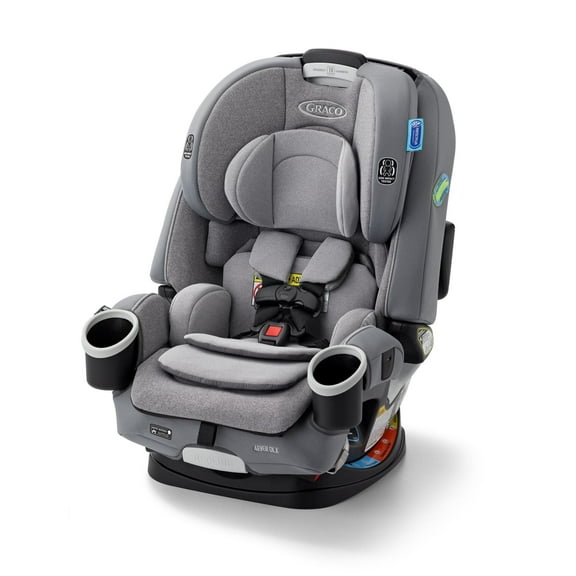 Graco 4Ever DLX 4-in-1 Car Seat, Charlie, Grey