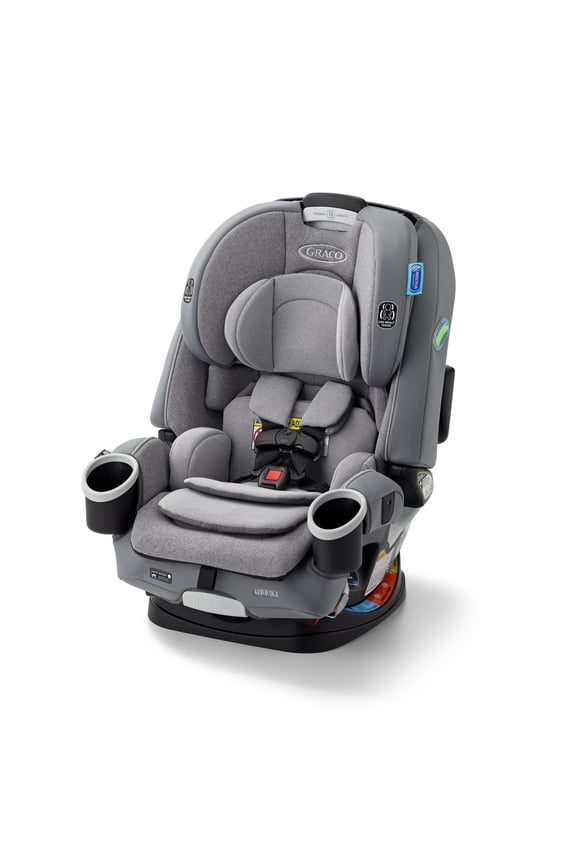 4Ever DLX 4-in-1 Car Seat, Charlie, Grey