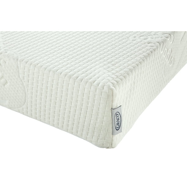 Graco 5" Crib and Toddler Mattress with UltraSoft, WaterResistant, Removable Outer Cover