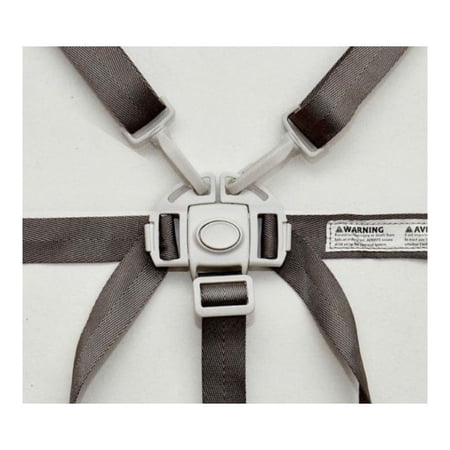 Graco 5-Point Replacement High Chair Safety Harness with Easy Release, Gray