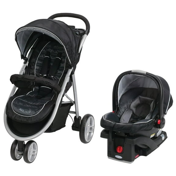 Graco Aire3 Click Connect Travel System, Gotham, 29 lbs