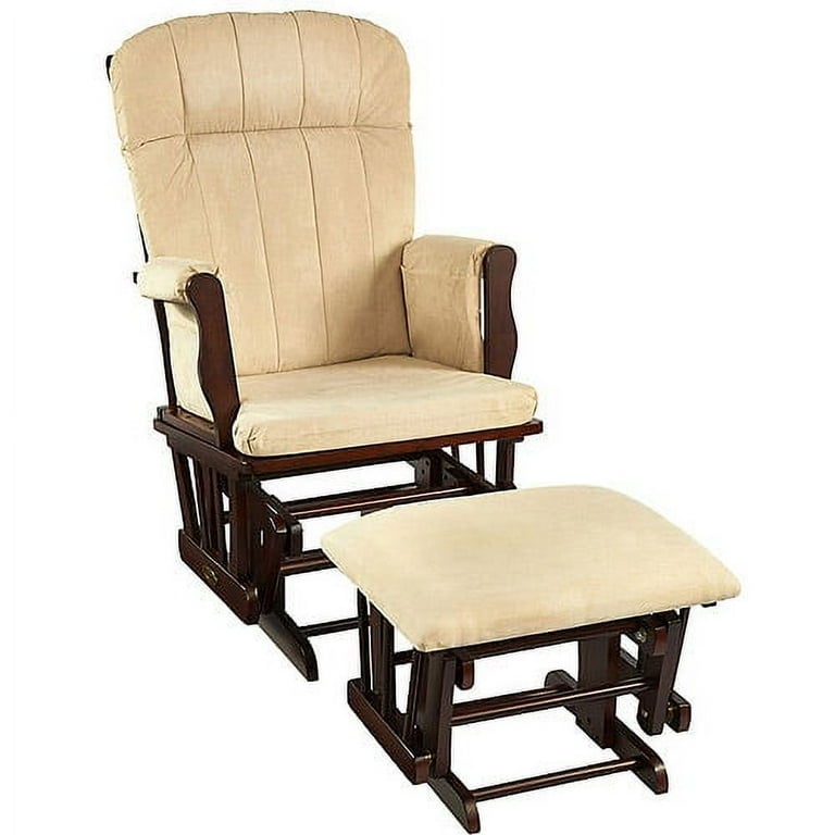 Graco Avalon Glider Rocker with Ottoman Classic Cherry Walmart