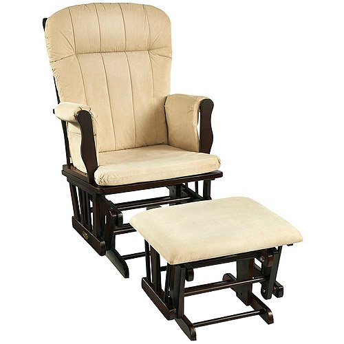 Graco Avalon Glider Rocker with Ottoman, Espresso