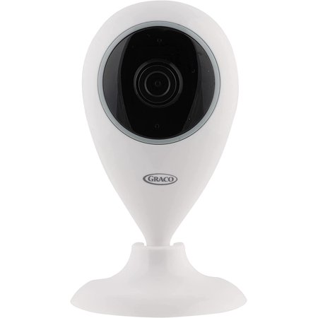 Graco Baby Smart Home Security Camera, Indoor Wide Angle WiFi Camera for Home Security with Night Vision, Motion