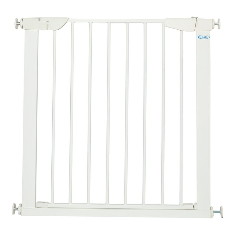 Graco BabySteps Expandable Metal Infant Baby Safety Gate White
