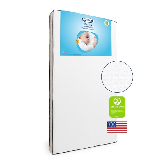 Graco 5-Inch Crib And Toddler Mattress