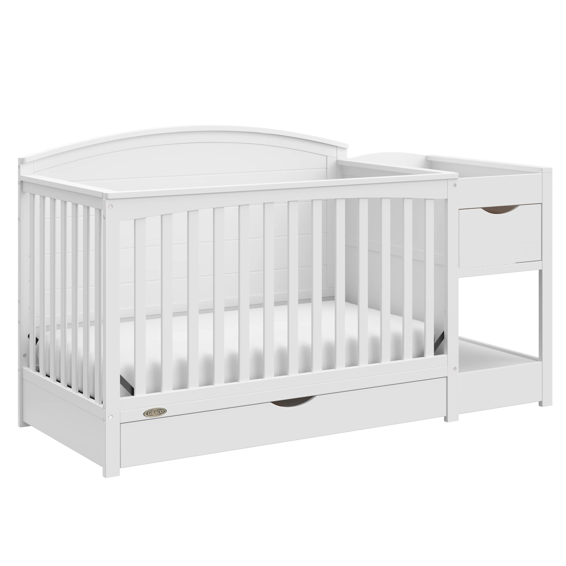 Graco crib changing table discount