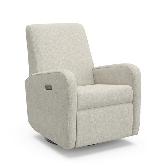 Graco Bellwood Power Recliner Swivel Glider, Dune Basketweave