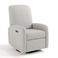 thumbnail image 1 of Graco Bellwood Power Recliner Swivel Glider, Steel Basketweave, 1 of 11