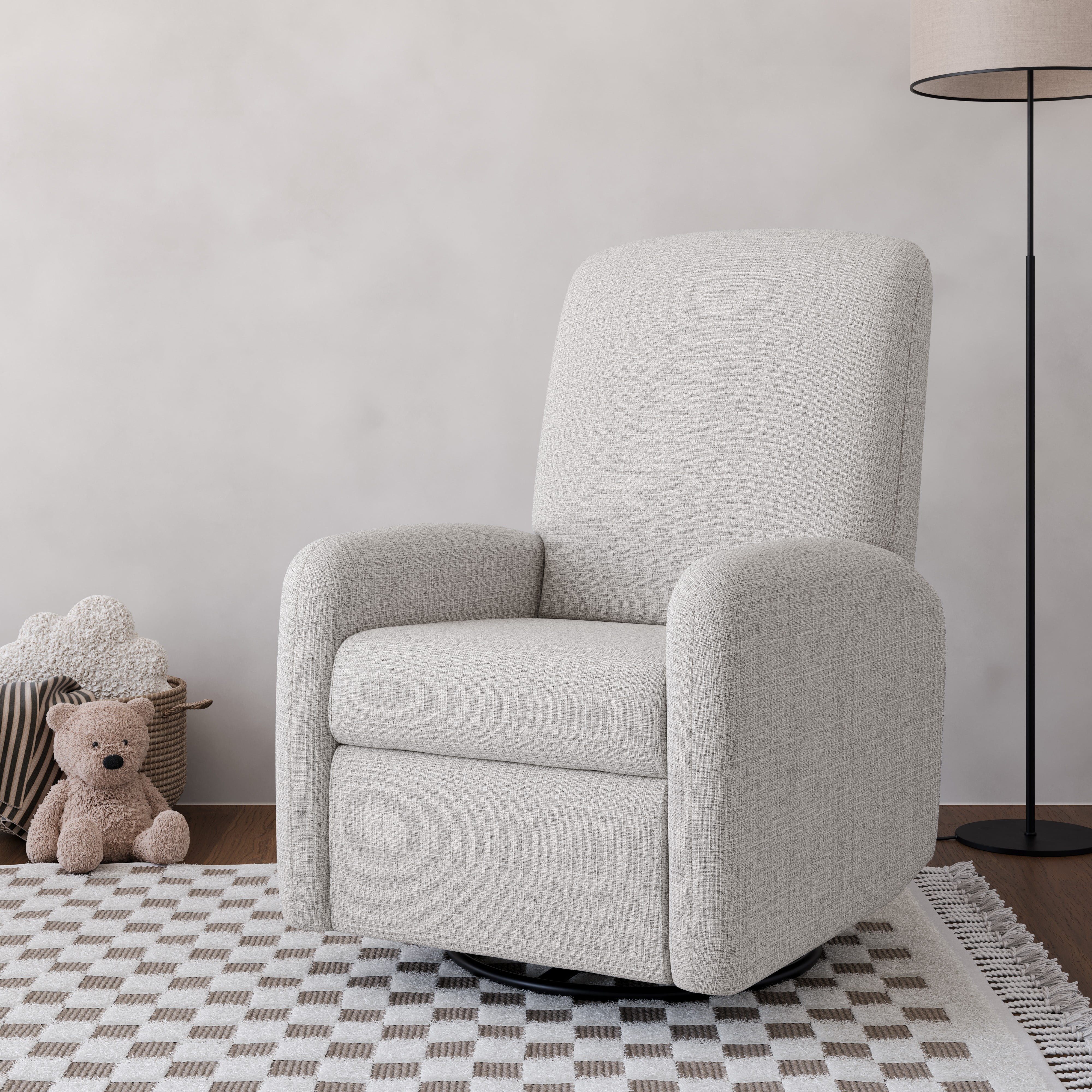 Graco Bellwood Power Recliner Swivel Glider, Steel Basketweave