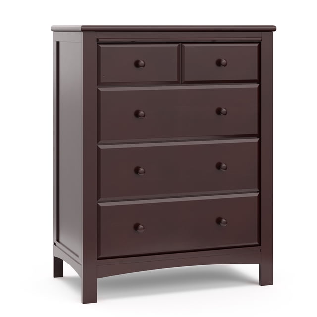 Graco Benton 4-Drawer Classic Vertical Dresser Espresso - Walmart.com