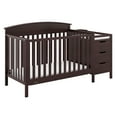 thumbnail image 1 of Graco Benton 4-in-1 Convertible Baby Crib and Changer, Espresso, 1 of 10