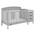 thumbnail image 1 of Graco Benton 4-in-1 Convertible Baby Crib and Changer, Pebble Gray, 1 of 14