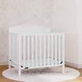 thumbnail image 1 of Graco Benton 4-In-1 Convertible Mini Baby Crib, White, 1 of 8