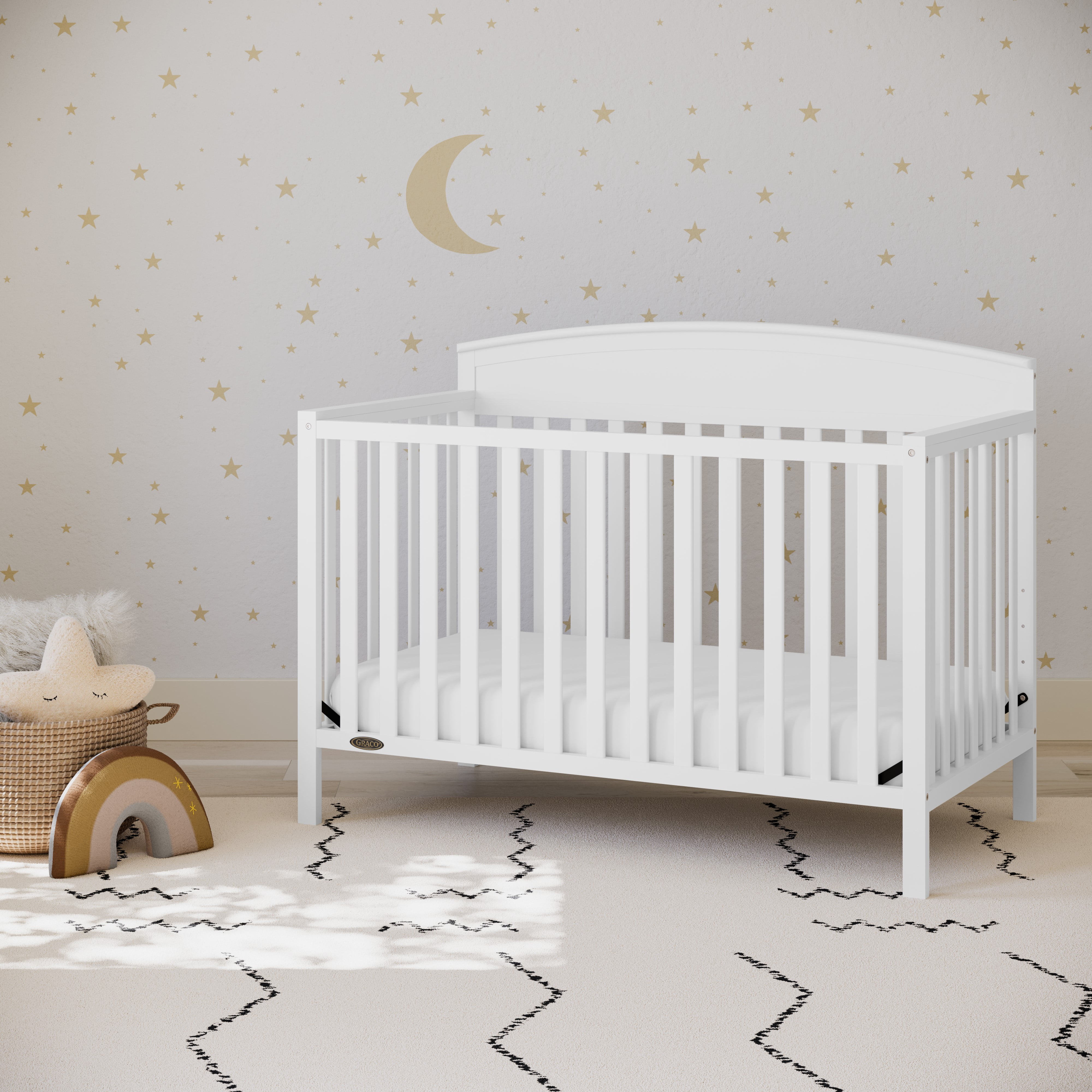 Buy Graco Benton Convertible Baby Crib White at Ubuy Bermuda