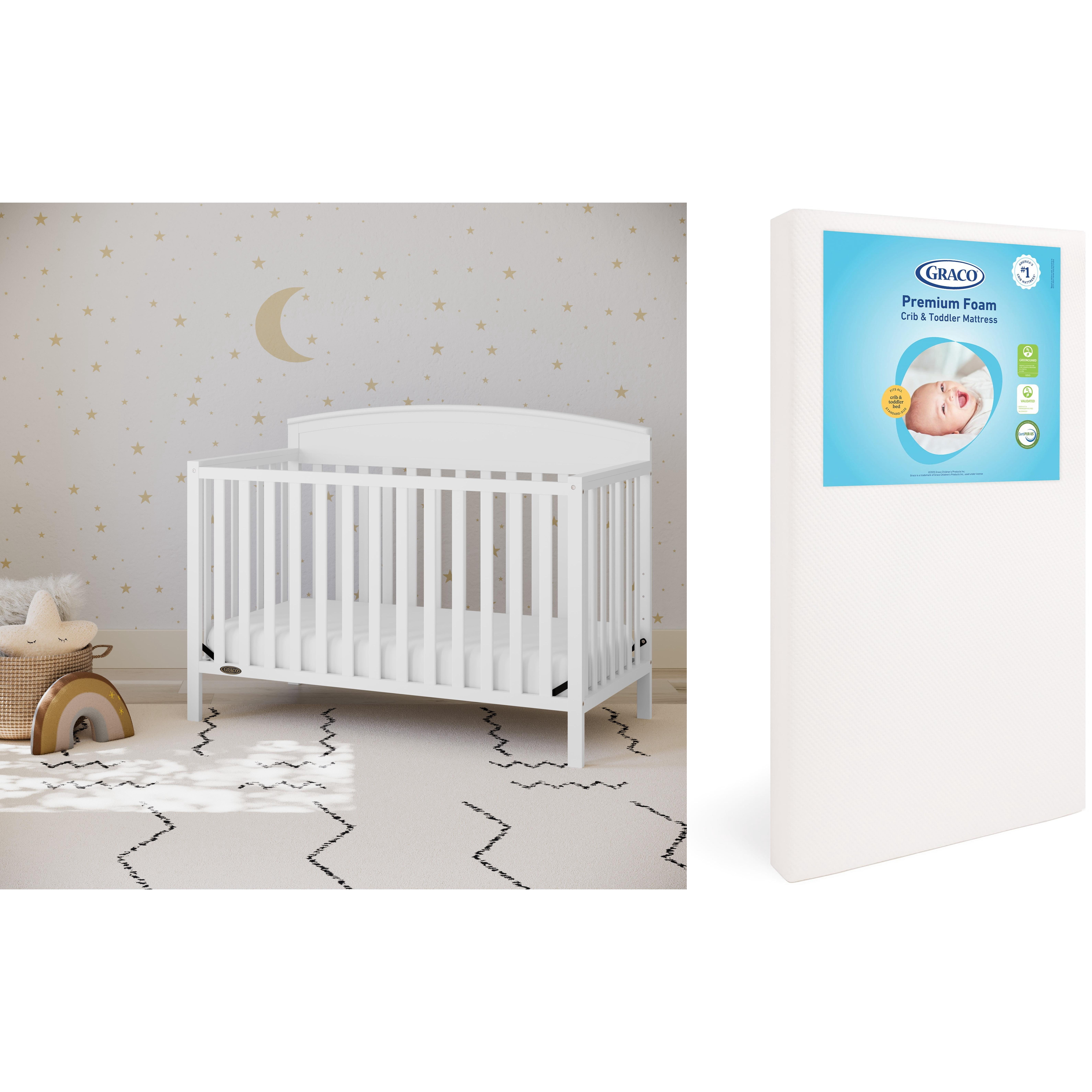 Graco Benton 5-in-1 Convertible Baby Crib, Driftwood - Walmart.com